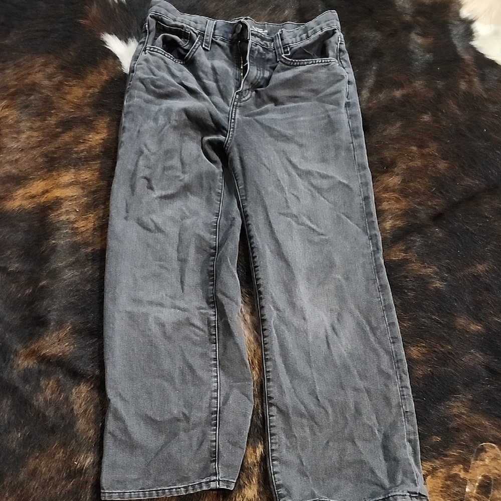 Old Navy Black High-Rise Baggy Jeans